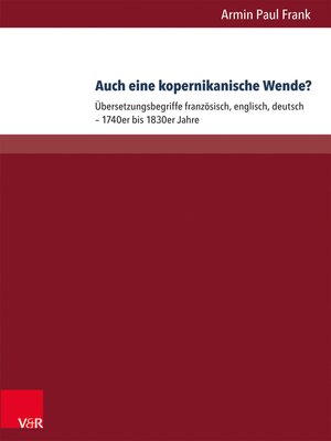 cover image of Auch eine kopernikanische Wende?